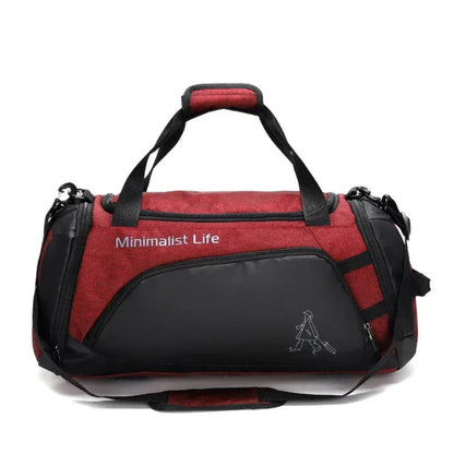 Waterbestendige Sport Tas – Meerdere Compartimenten - Schoenenvak