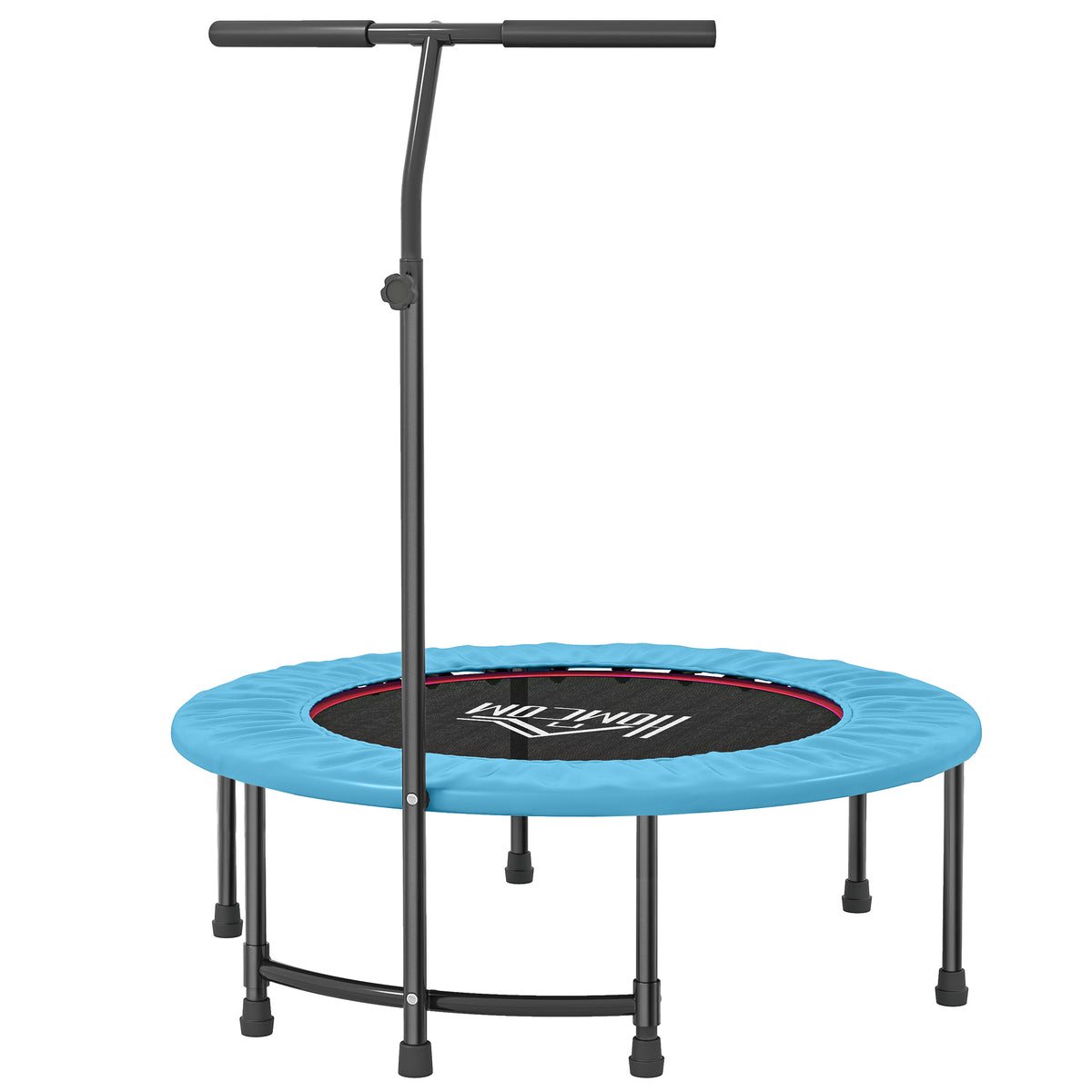 40" Trampoline Rebounder, Rebounder Trampoline, with Adjustable Handle, Orange
