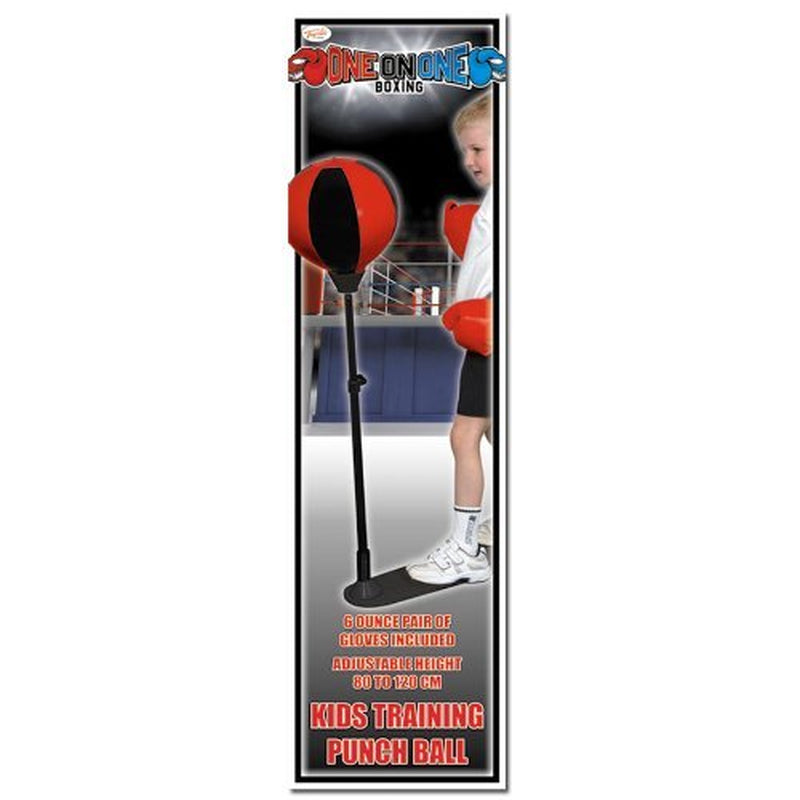 Children's Boxing Set: Punch Ball Bag and Gloves Kit for Fitness and Exercise - Ideal Birthday Gift Package