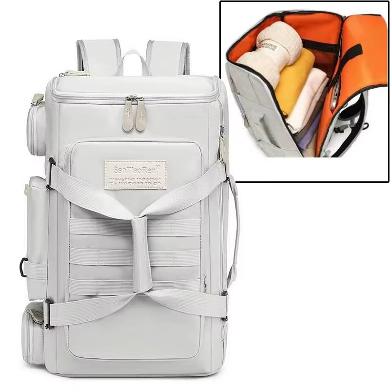Large Capacity Gym Bag Travel Backpack Wet Dry Separation Shoulder Bags Outdoor Sports Backpacks Yoga Fitness Training Bags Pack