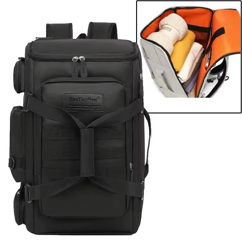 Large Capacity Gym Bag Travel Backpack Wet Dry Separation Shoulder Bags Outdoor Sports Backpacks Yoga Fitness Training Bags Pack