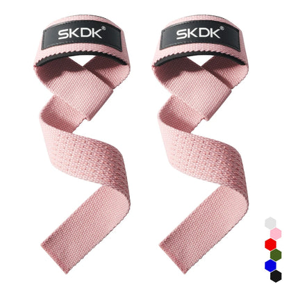 2Pcs Weightlifting Wrist Straps Strength Training Adjustable Non-Slip Gym Fitness Lifting Strap Wrist Support Sports Grip Band